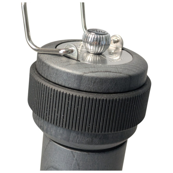 Peugeot Grey Beechwood Barbecue Grill Pepper Mill 12" w Built In Light New $99 - Picture 7 of 7